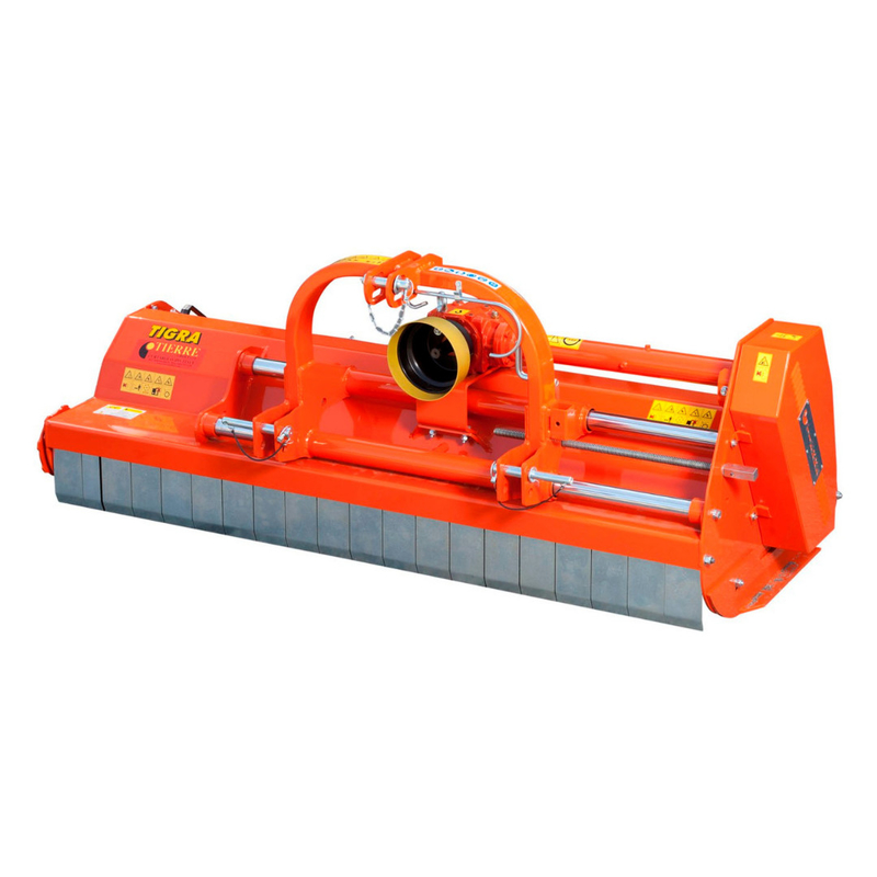 PTO 540r/Min Medium Duty Movable Ditch Bank Flail Mower 194mm Roller Diameter